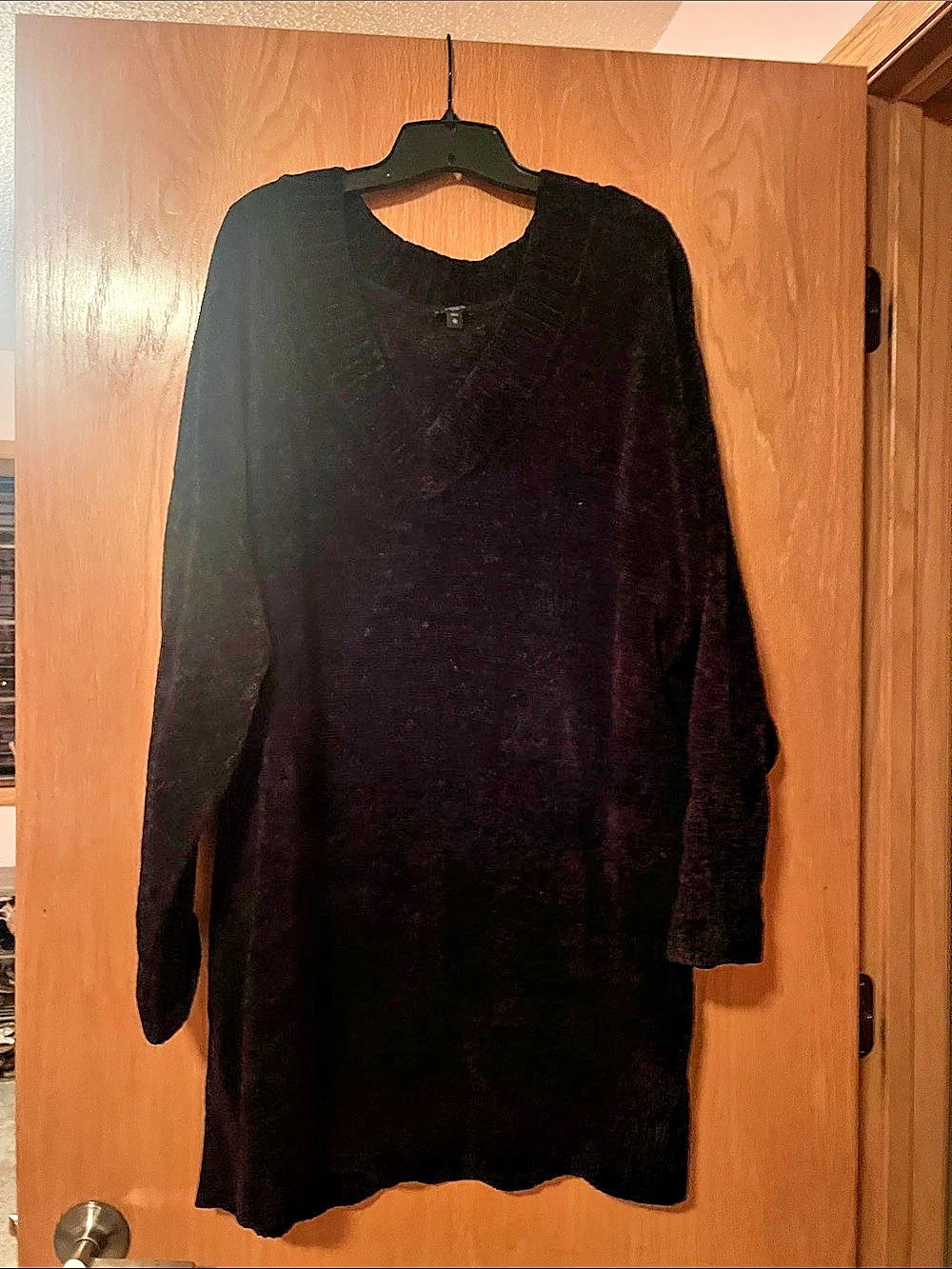 Express Black Long Sleeve Mini Dress Size XL